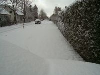 Vorschau: Winteransicht, schneebedeckte Strasse