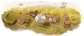 Google-Doodle H.G. Wells